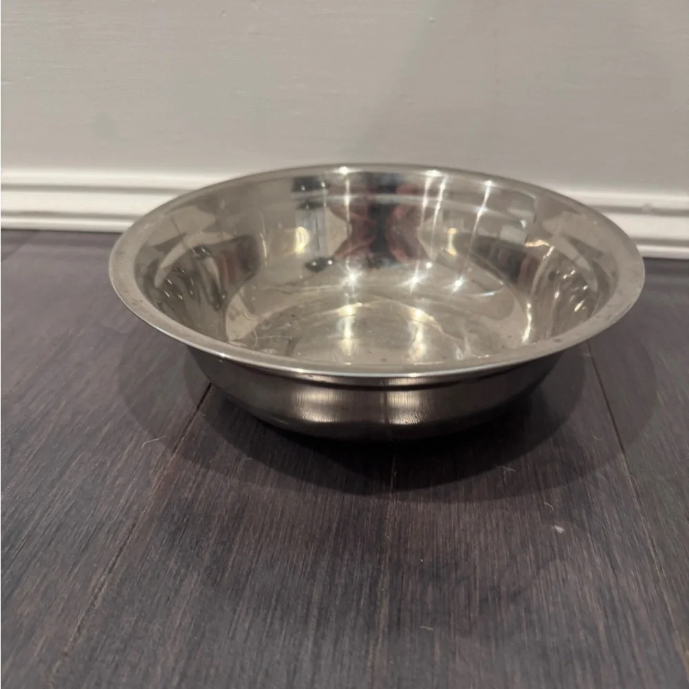 🎉HP🎊 Dog Pet Stainless Steel Large Water Food Bowl